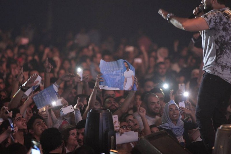 Tamer Hosny at Beirut Holidays